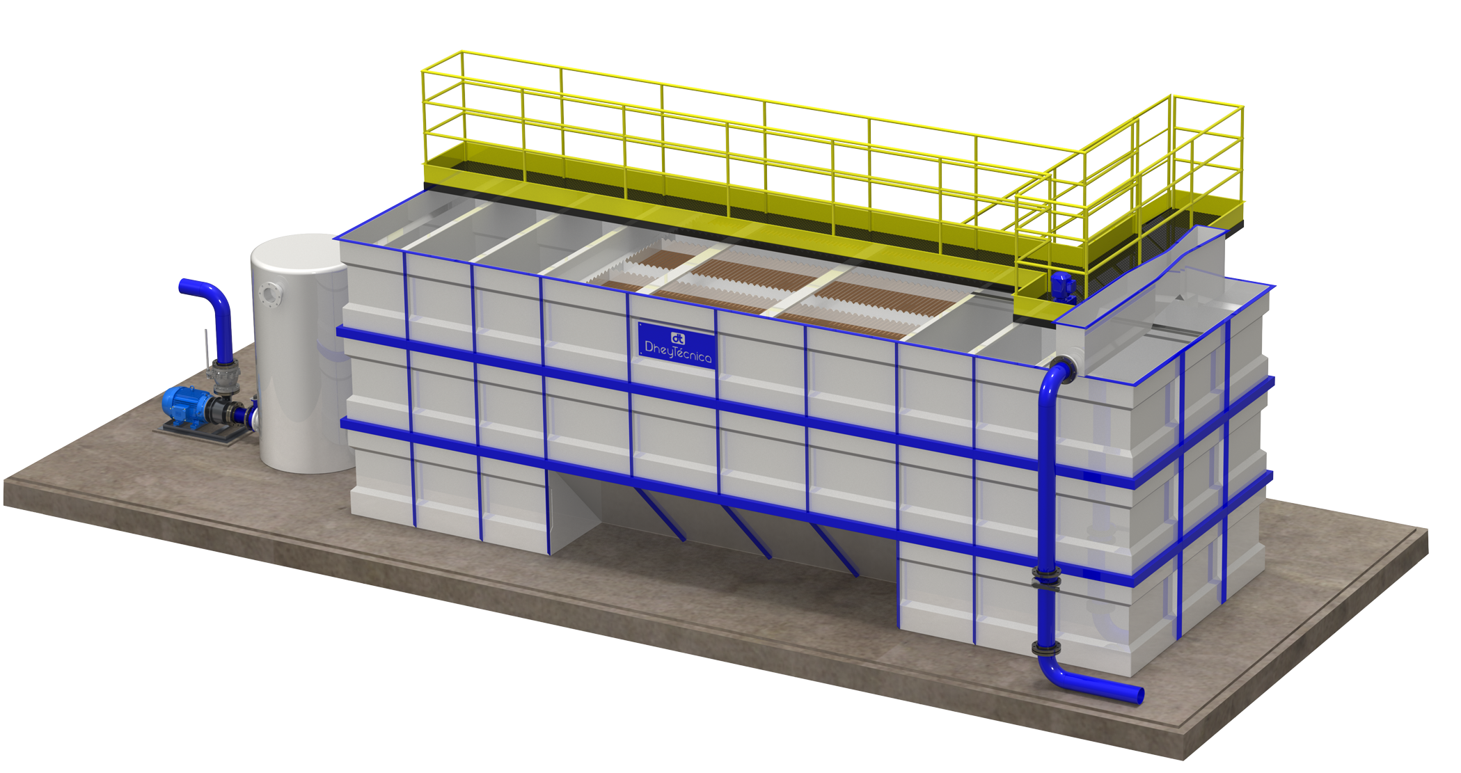 Compact Water Treatment Station ETA DheyTécnica Industrial Equipment